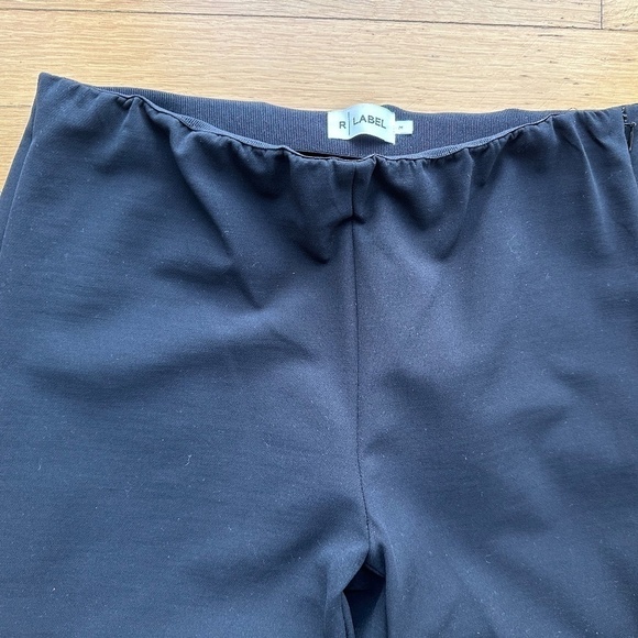 The Reset R Label Women's Crop Pants Ankle Straight Slim Black Sz M - Picture 5 of 11